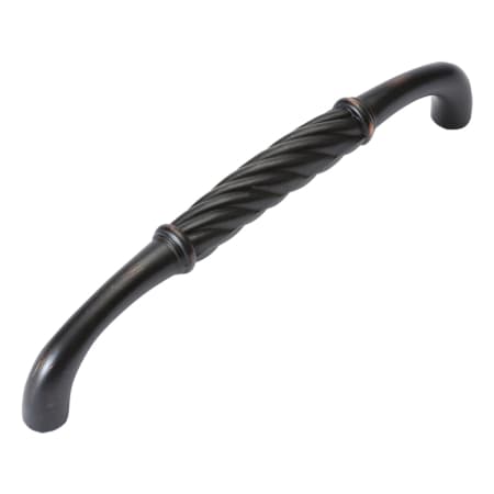 Hickory Hardware French Country 5-1/16 Inch (128mm) Center to Center Rustic Twist Cabinet Handle / Drawer Pull Vintage Bronze