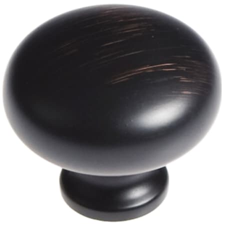 Hickory Hardware Cottage 1-1/4" Vintage Farmhouse Country Smooth Mushroom Cabinet Knob / Drawer Knob Vintage Bronze