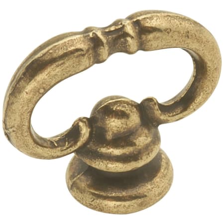 Hickory Hardware Manor House Pack of (10) 1-1/8 Inch Long Finger Cabinet Pull Lancaster Hand Polished