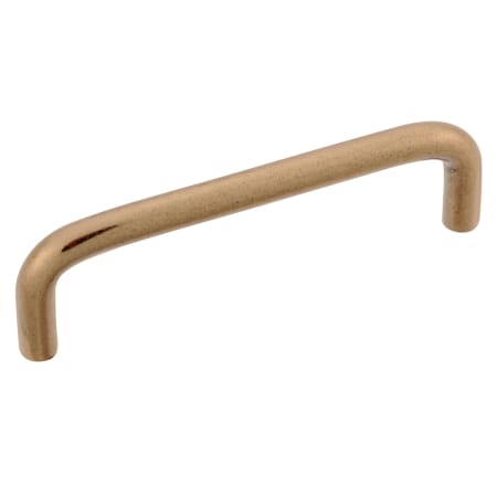 Hickory Hardware Contemporary 3-3/4" Center to Center Wire Cabinet Handle / Drawer Pull Antique Rose Gold