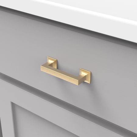 Studio 3010 Handle - BGB - Brushed Golden Brass