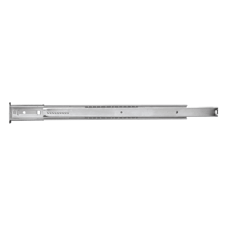Hickory Hardware Single - 1029 Series 18 Inch 3/4 Extension Center Mount Ball Bearing Drawer Slide with 35 Lbs. Weight Capacity Cadmium