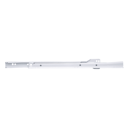 Hickory Hardware Pair of 1700 Series 12 Inch 3/4 Extension Bottom Mount Euro Drawer Slide with 75 Pound Weight Capacity and Self Close White