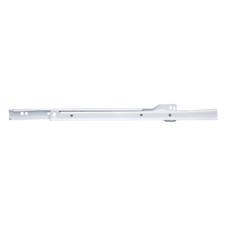 Hickory Hardware Pair - 1700 Series 18 Inch 3/4 Extension Bottom Mount Euro Drawer Slide with 75 Pound Weight Capacity and Self Close White