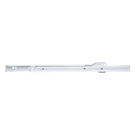 Hickory Hardware (5) Pairs - 22 Inch 3/4 Extension Bottom Mount Euro Slide Drawer Slides with 75 Pound Weight Capacity and Self Closing - Total 10 White