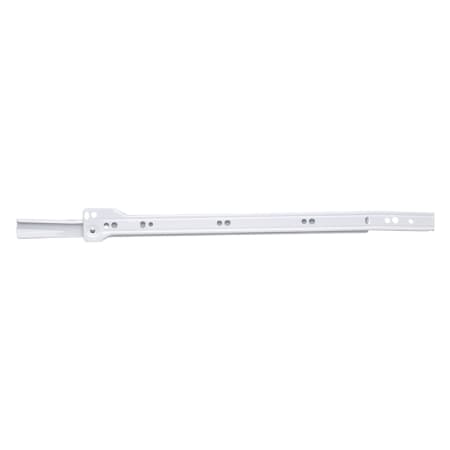 Hickory Hardware Full Pair - 1750 Series 20 Inch 3/4" Extension Side Mount Euro Drawer Slide with 75 Lbs. Weight Capacity White