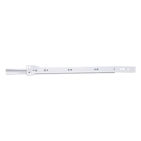 Hickory Hardware (5) Pairs - 22 Inch 3/4 Extension Side Mount Euro Slide Drawer Slides with 75 Pound Weight Capacity and Self Closing - Total 10 White