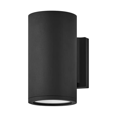 Hinkley Lighting Silo 8" Tall Coastal Elements LED Outdoor Dark Sky Wall Sconce with LED Bulb Included Black
