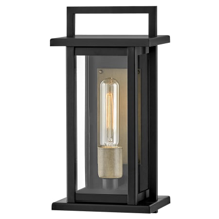 Hinkley Lighting Langston 1 Light 18" Tall Outdoor Wall Sconce Black / Burnished Bronze