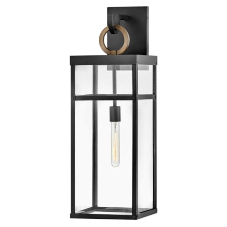 Hinkley Lighting Porter 29" Tall Lisa McDennon Outdoor Wall Sconce with LED Bulb Included Black / Burnished Bronze