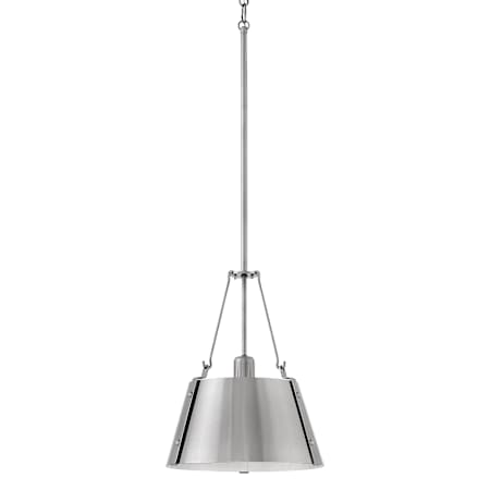 Hinkley Lighting Cartwright Single Light 11-1/2" Wide Pendant Polished Antique Nickel