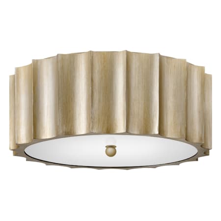 Hinkley Lighting Gia 4 Light 24" Wide Lisa McDennon Flush Mount Drum Ceiling Fixture Champagne Gold