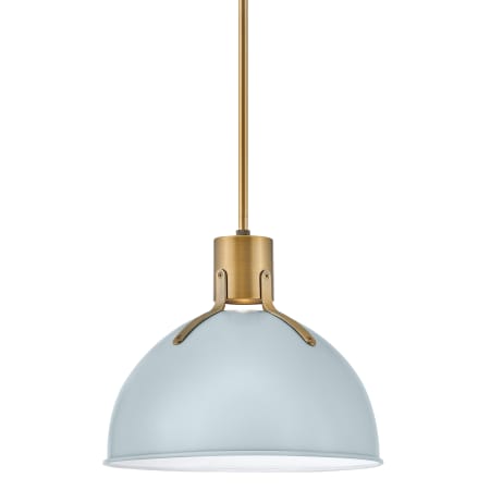 Hinkley Lighting Argo 1 Light 14" Wide LED Pendant Pale Blue