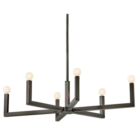 Hinkley Lighting Ezra 6 Light 36" Wide Chandelier Black Oxide