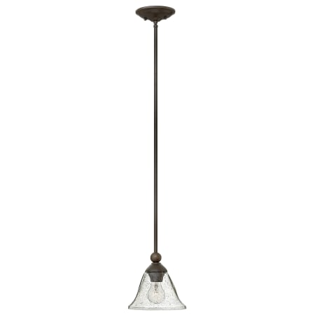 Hinkley Lighting 4667OB-CL Bolla 1 Light Mini Pendant with Clear Seedy ...