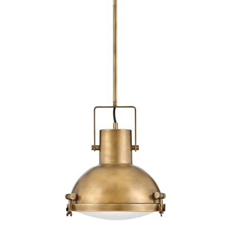 Hinkley Lighting Nautique 1 Light 13" Wide Pendant Heritage Brass
