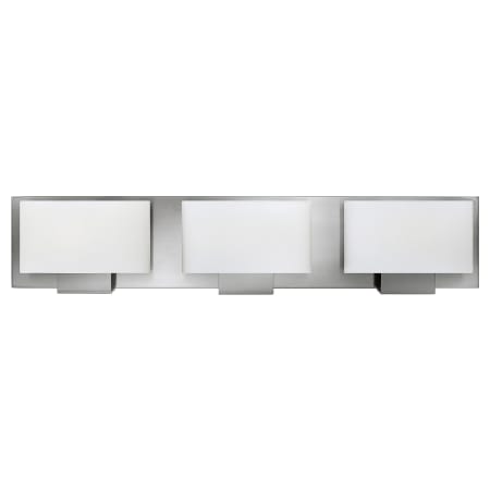 Hinkley Lighting Mila 3 Light 24" Wide Bathroom Vanity Light with Halogen Bulbs Included Brushed Nickel