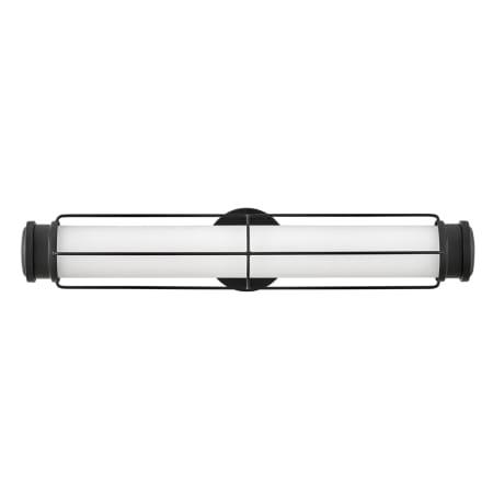 Hinkley Lighting Saylor 24" Wide Integrated LED Bathroom Vanity Light with Etched Opal Glass Black
