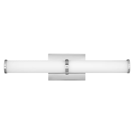 Hinkley Lighting Simi 23" Wide Integrated LED ADA Bath Bar with Etched White Glass Chrome