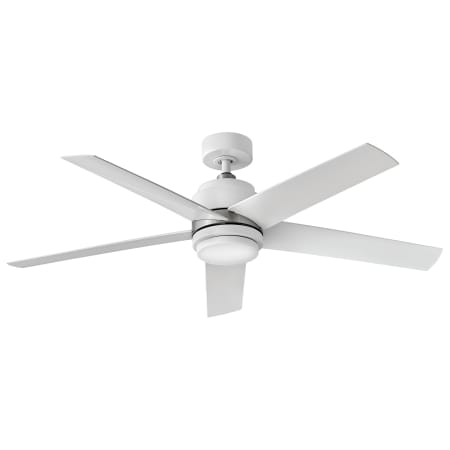 Hinkley Lighting Tier 54" 5 Blade Smart LED Indoor / Outdoor Ceiling Fan with HIRO Control Appliance White