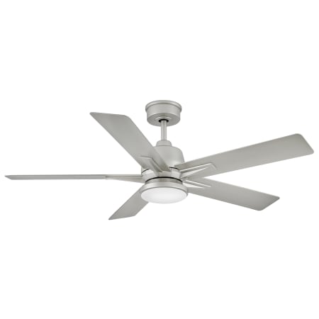 Hinkley Lighting Alta 52" 5 Blade Indoor / Outdoor Smart LED Ceiling Fan with HIRO Control Brushed Nickel