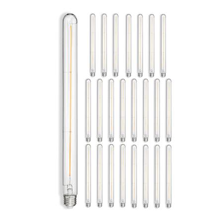 Hinkley Lighting LumiGlo Bulb Pack of (24) 11" Long 4 Watt Clear Medium (E26) LED Bulbs - 320 Lumens, 2400K, and 90 CRI N/A