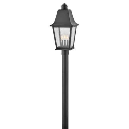 Hinkley Lighting Kingston 3 Light 23" Tall Post Light Black