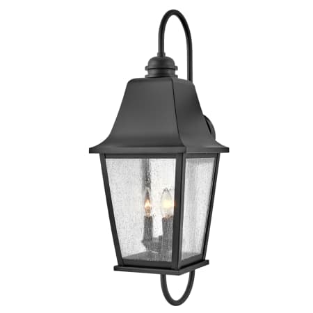 Hinkley Lighting Kingston 3 Light 30" Tall Wall Sconce Black