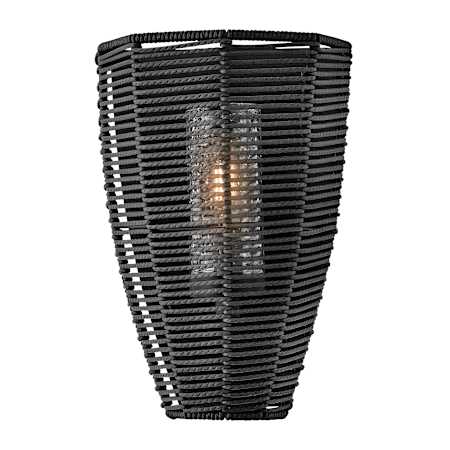 Hinkley Lighting Luca 12" Tall Outdoor Wall Sconce Black