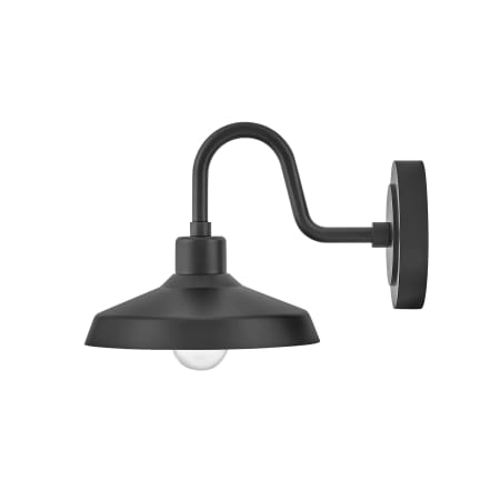 Hinkley Lighting Forge 9" Tall Outdoor Coastal Elements Wall Sconce Black