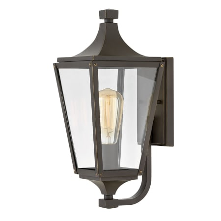 Hinkley Lighting Jaymes Single Light 15-3/4" Tall Outdoor Wall Sconce Oil Rubbed Bronze