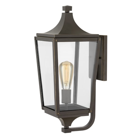 Hinkley Lighting Jaymes Single Light 19-1/2" Tall Outdoor Wall Sconce Oil Rubbed Bronze