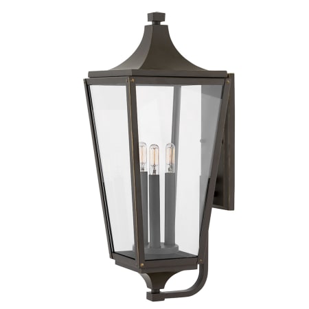 Hinkley Lighting Jaymes 3 Light 24" Tall Outdoor Wall Sconce Oil Rubbed Bronze