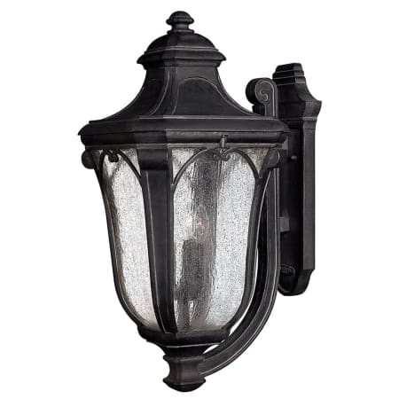 Hinkley Lighting 26.5" Height 3 Light Lantern Outdoor Wall Sconce from the Trafalgar Collection Museum Black