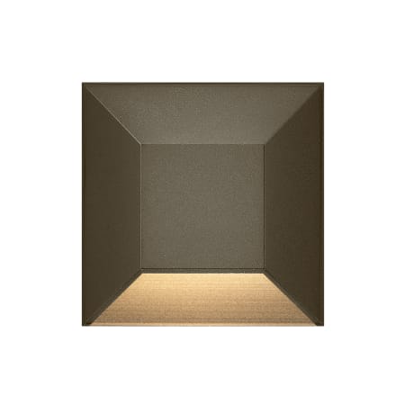 Hinkley Lighting Nuvi 12v 1.2w 1.5VA 3" Wide Square LED Deck Sconce / Step Light Bronze