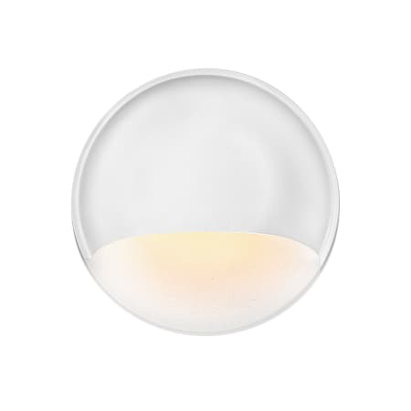 Hinkley Lighting Nuvi 12v 1.2w 1.5VA 3" Wide Round LED Deck Sconce / Step Light Matte White