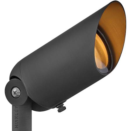 Hinkley Lighting Single Hardy Island 6" Wide 12V LED Outdoor Landscape Accent Light Brass Satin Black