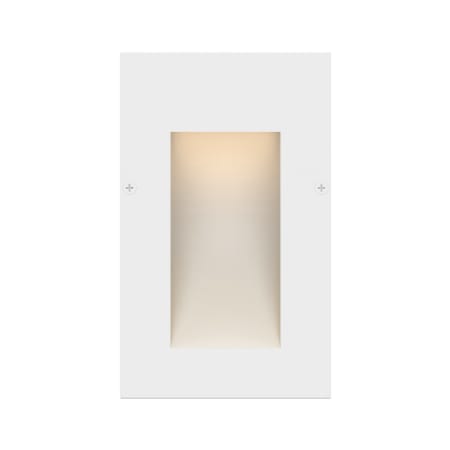 Hinkley Lighting Taper 12v 1.2w 5" Tall LED Step Light Satin White