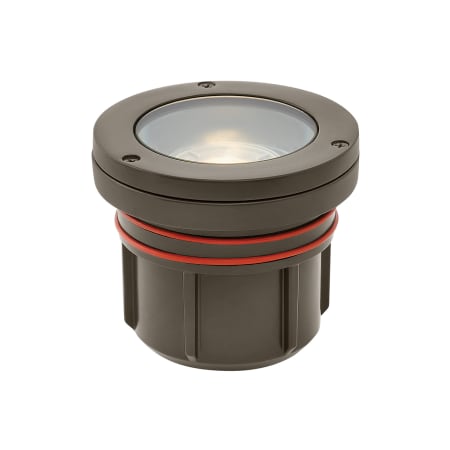 Hinkley Lighting LumaCORE 5" Wide 12V LED Flat Top In-Ground Well Light - 2700K Bronze