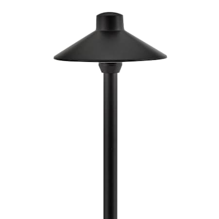Hinkley Lighting Single Hardy Island 22" Tall 12V LED Center Mount Path Light Brass Satin Black