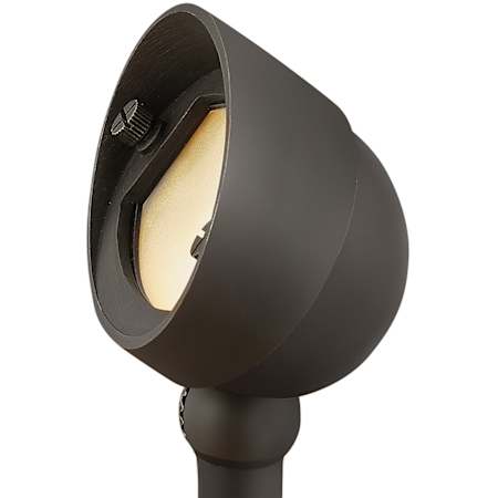 Hinkley Lighting Single Hardy Island 3" Wide 12V LED Outdoor Landscape Accent Light Brass Satin Black