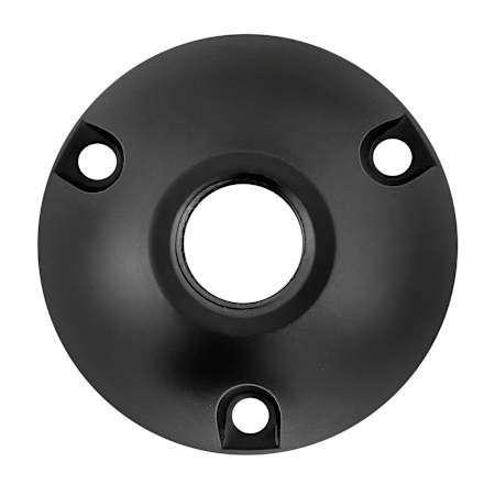Hinkley Lighting Hardy Island 3.5" Diameter Landscape Lighting Mounting Flange Brass Satin Black