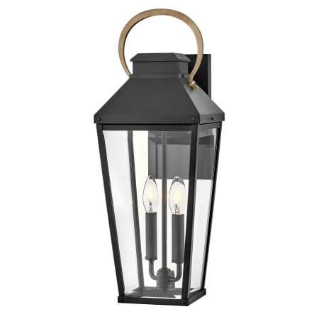 Hinkley Lighting Dawson 2 Light 22" Tall Wall Sconce Black