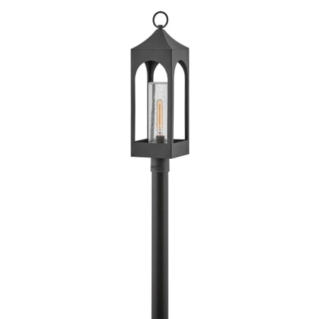 Hinkley Lighting Amina 1 Light 28.75" Tall Heritage Post Light Distressed Zinc