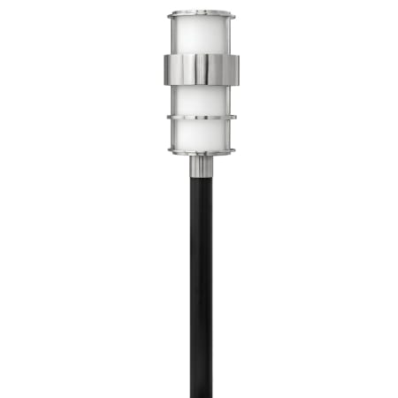 Hinkley Lighting Saturn 12v 3.5w 1 Light 22" Tall Post Light with LED Bulb Included Stainless Steel