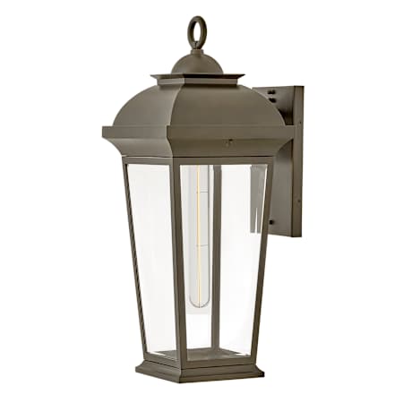 Hinkley Lighting Heritage 20" Tall LED Outdoor Wall Sconce Blackened Brass
