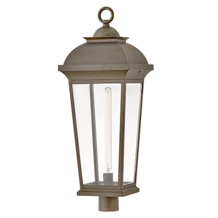 Hinkley Lighting Heritage 33" Tall LED Post Light Blackened Brass