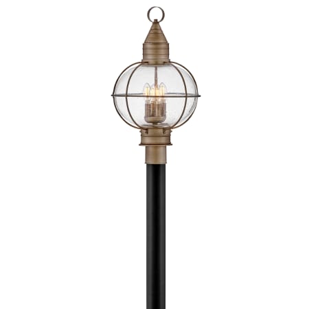 Hinkley Lighting Cape Cod 4 Light 24" Tall Outdoor Post Light Burnished Bronze