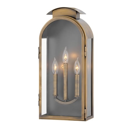 Finish: Light Antique Brass