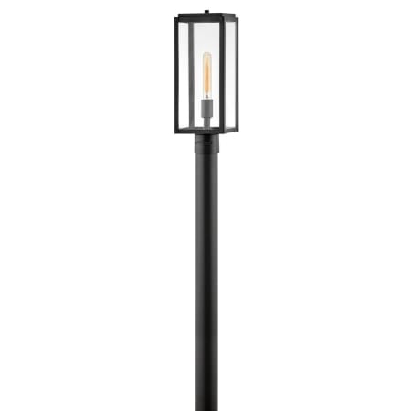 Hinkley Lighting Max 1 Light 18-1/2" Tall Post Light with LED Bulb Included Black